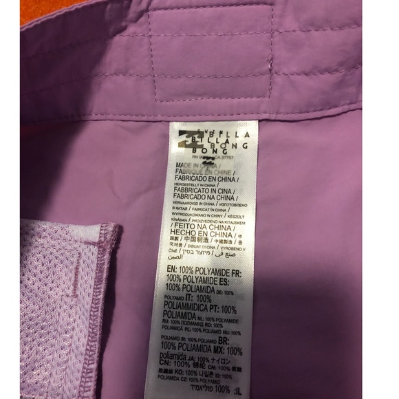 Billabong retro lilac high rise short NWT - Picture 4 of 8
